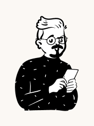 Person reading